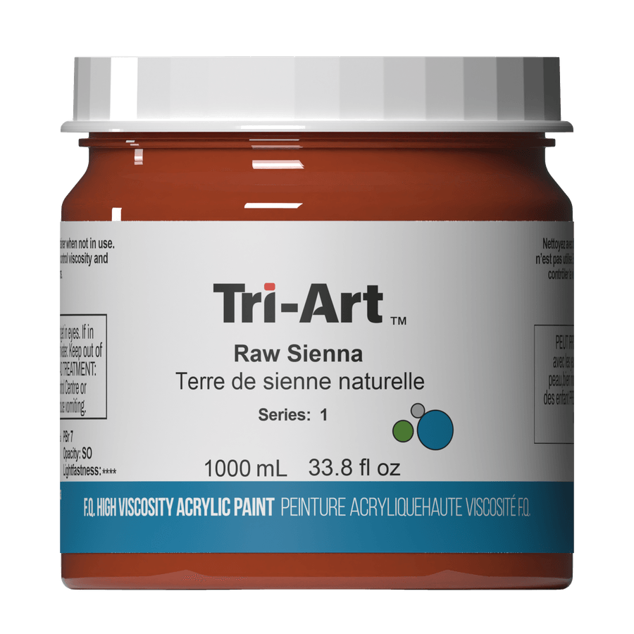 Tri-Art High Viscosity - Raw Sienna 1000mL