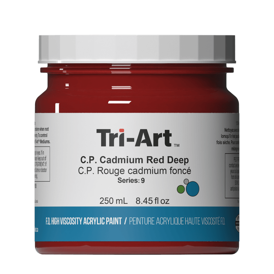 Tri-Art High Viscosity - C.P. Cadmium Red Deep 250mL