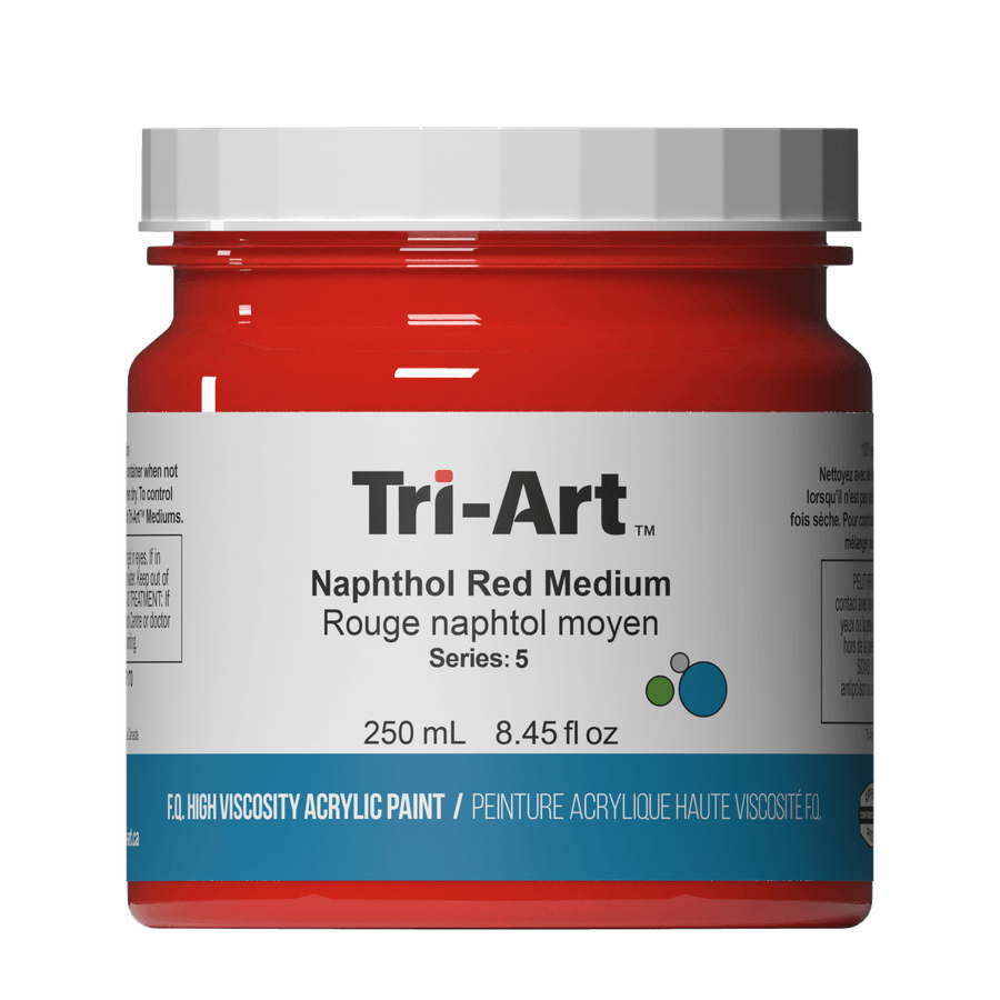 Tri-Art High Viscosity - Naphthol Red Medium 250mL