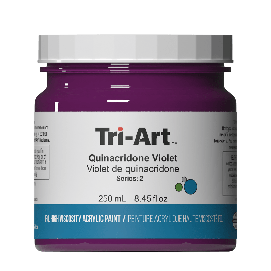 Tri-Art High Viscosity - Quinacridone Violet 250mL