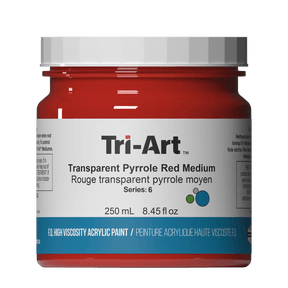 Tri-Art High Viscosity - Transparent Pyrrole Red Medium (4438657531991)