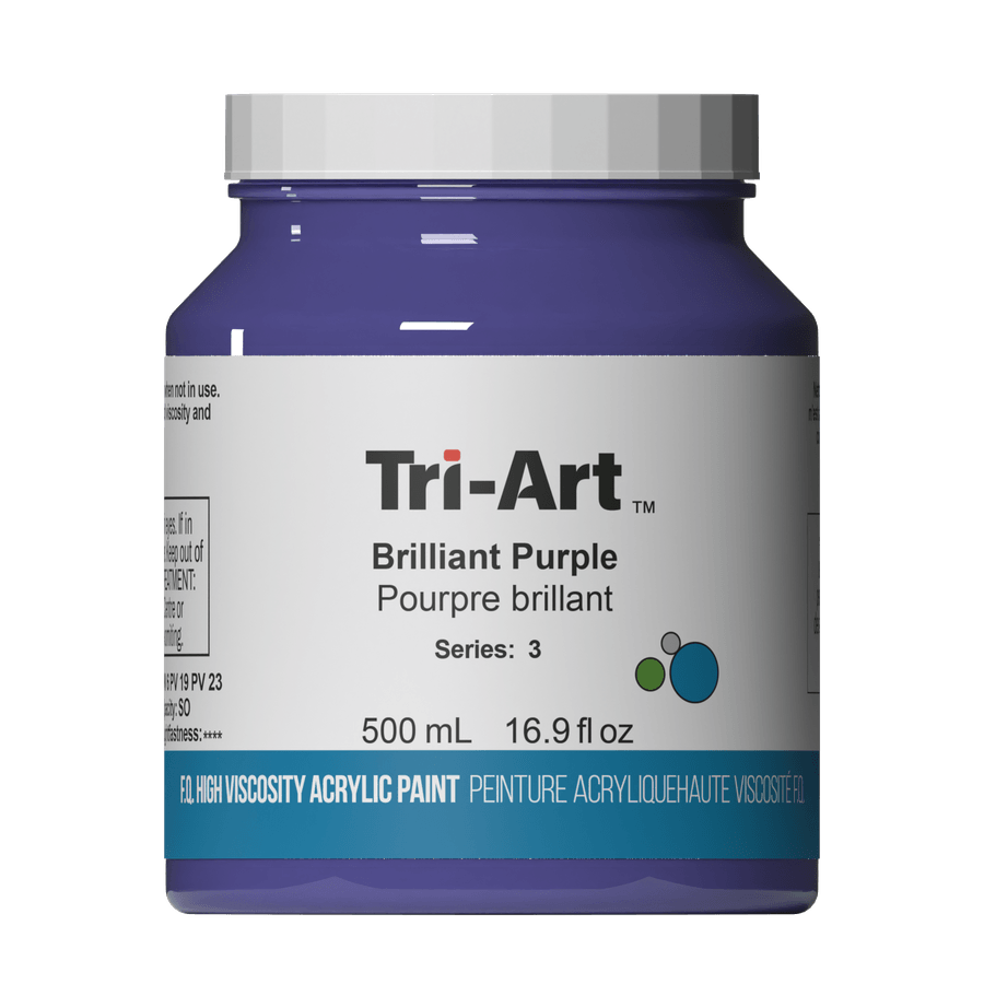 Tri-Art High Viscosity - Brilliant Purple 500mL