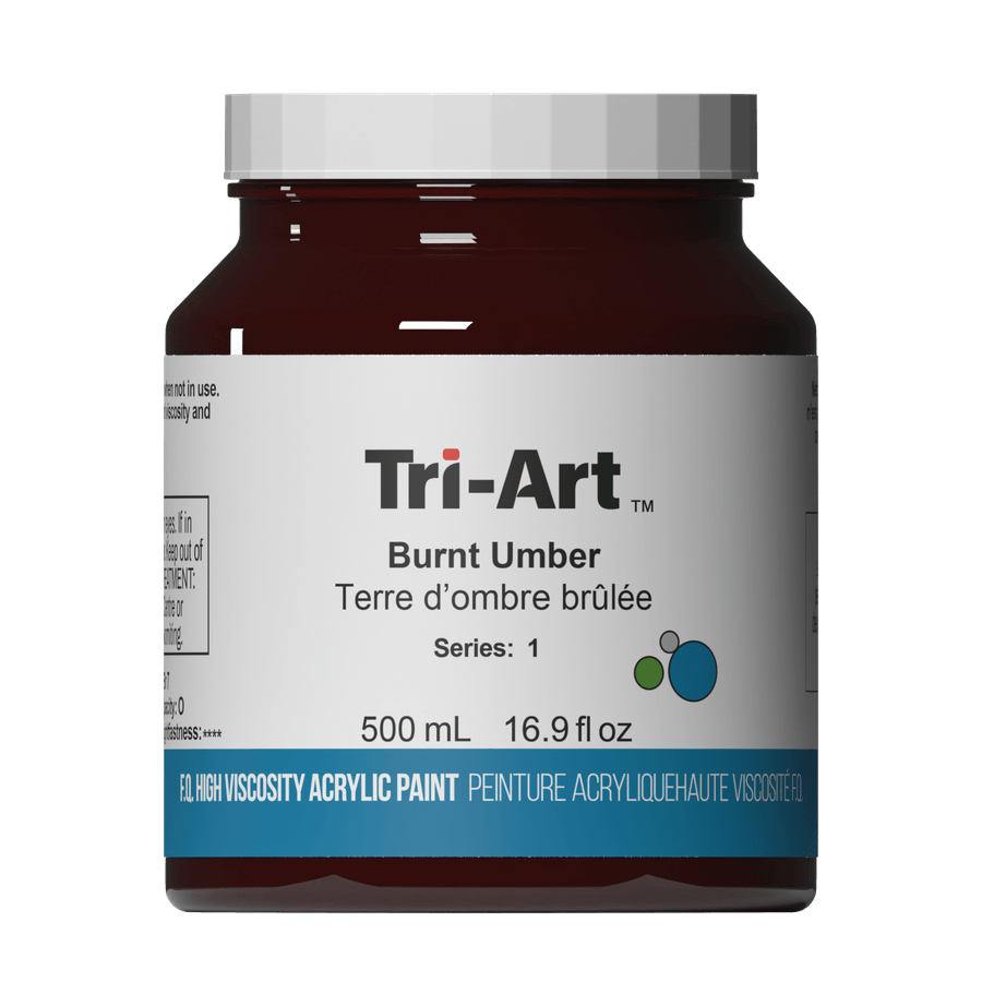 Tri-Art High Viscosity - Burnt Umber 500mL