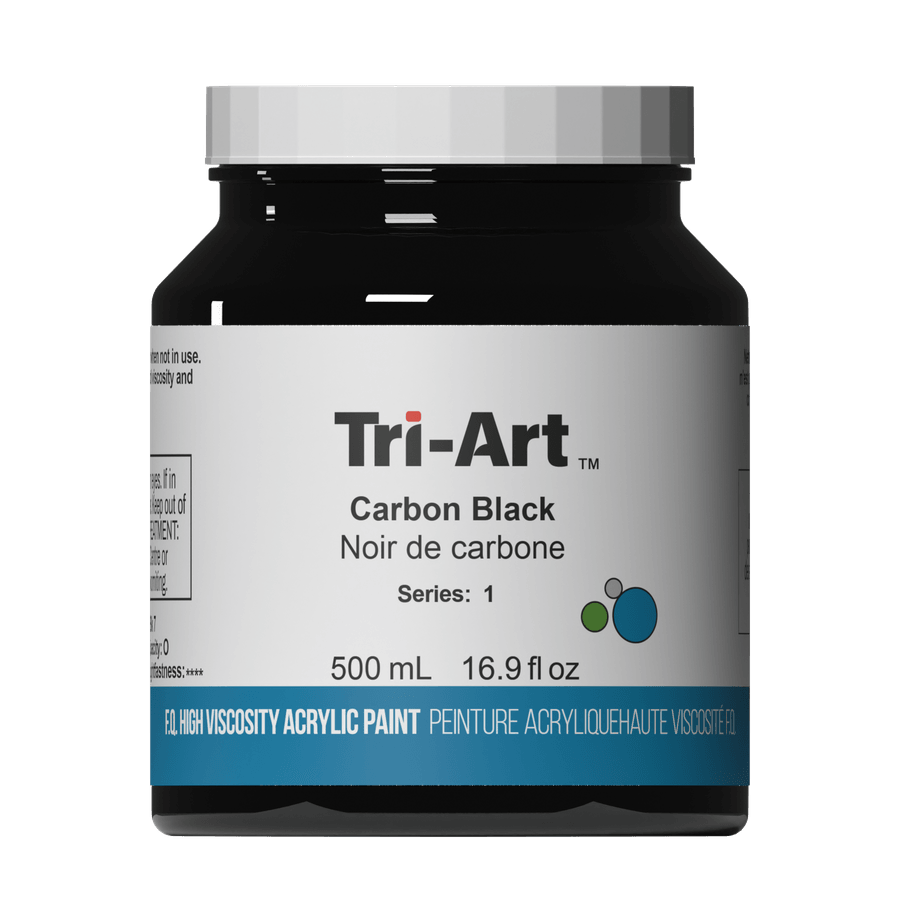 Tri-Art High Viscosity - Carbon Black 500mL