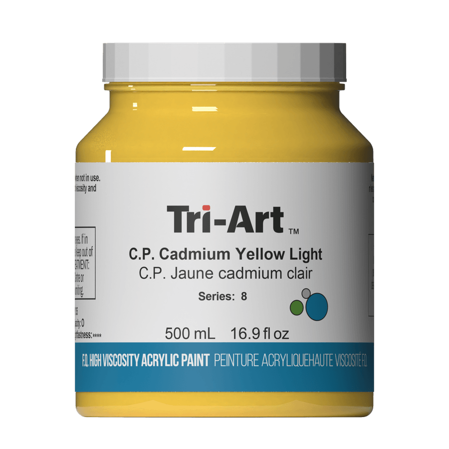 Tri-Art High Viscosity - C.P. Cadmium Yellow Light (4438657761367)