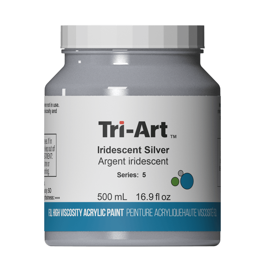 Tri-Art High Viscosity - Iridescent Silver (4438655828055)