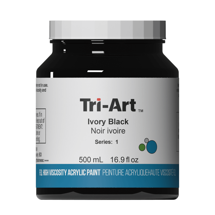 Tri-Art High Viscosity - Ivory Black 500mL