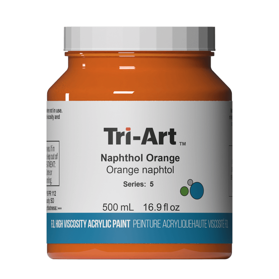 Tri-Art High Viscosity - Naphthol Orange 500mL