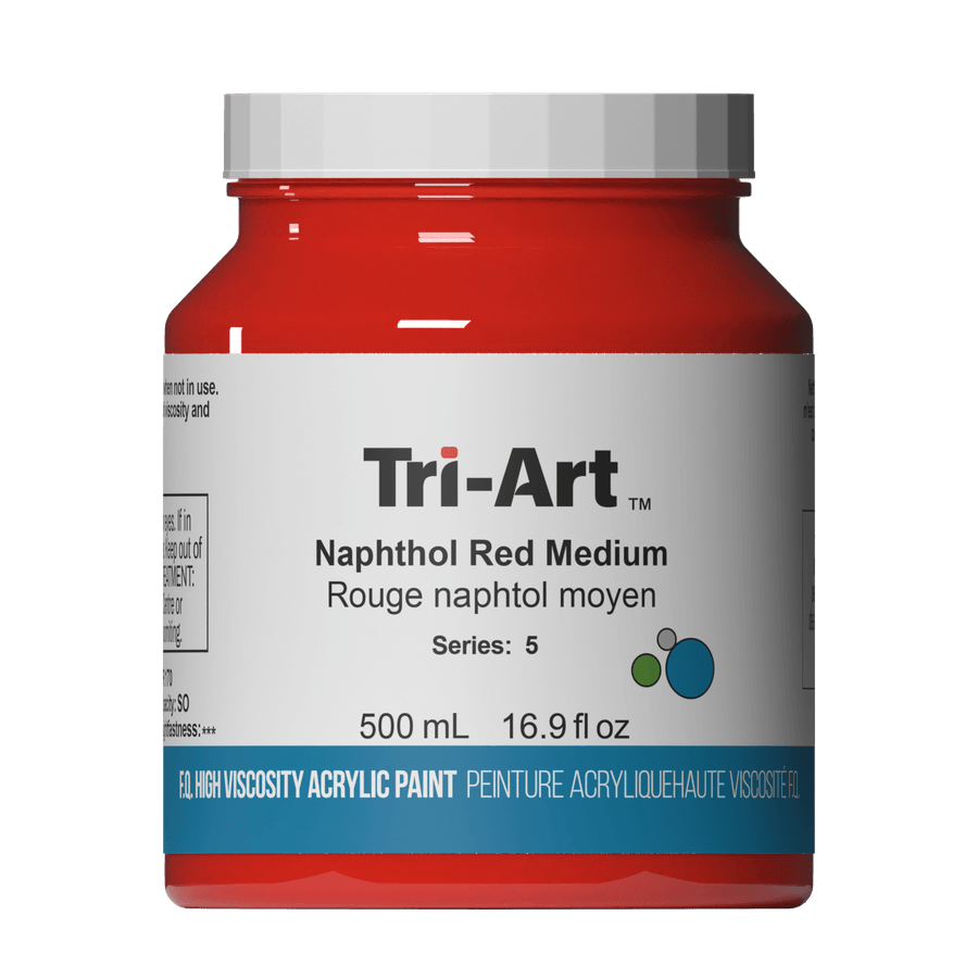 Tri-Art High Viscosity - Naphthol Red Medium (4438653861975)