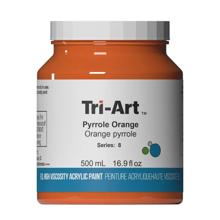 Tri-Art High Viscosity - Pyrrole Orange 500mL