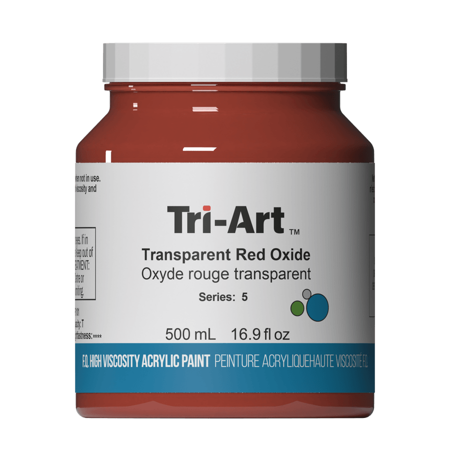 Tri-Art High Viscosity - Transparent Red Oxide 500mL