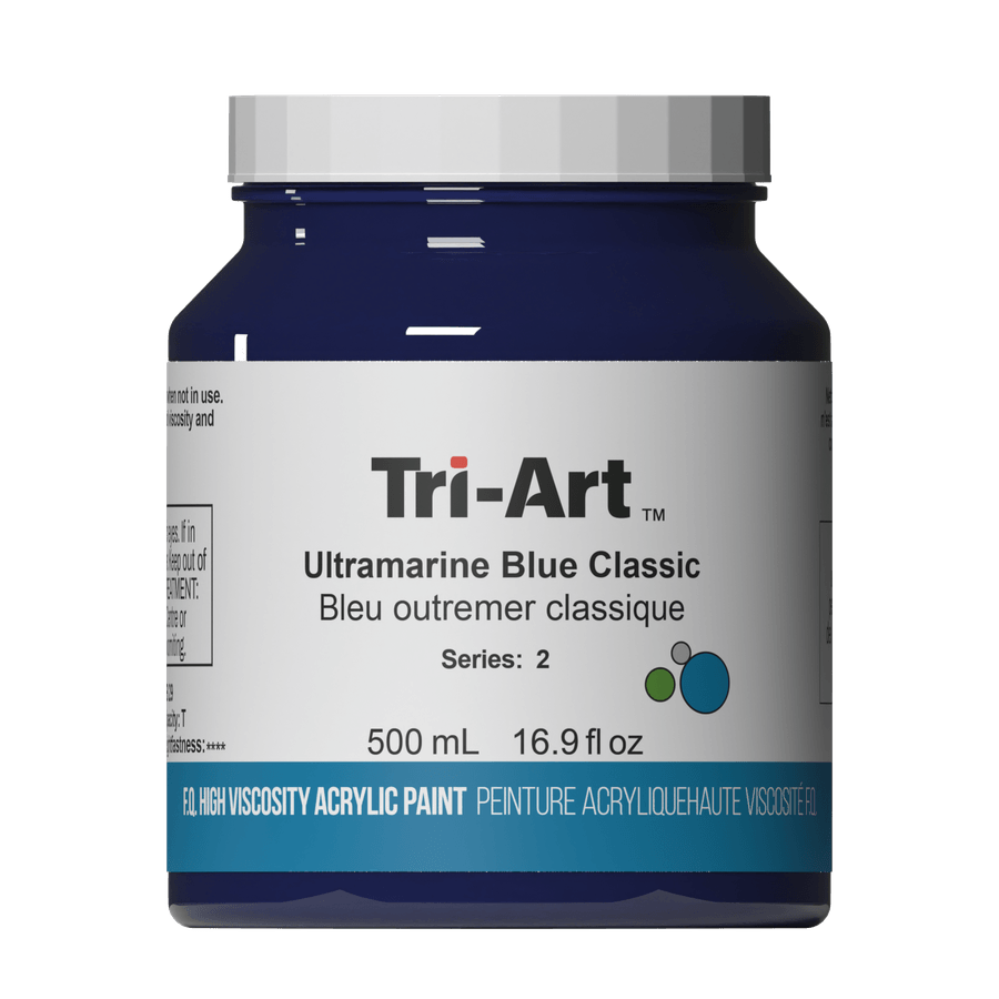 Tri-Art High Viscosity - Ultramarine Blue Classic 500mL
