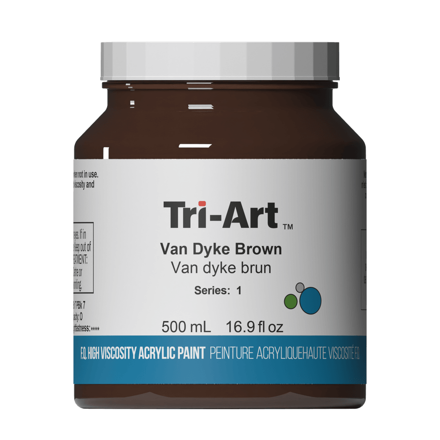 Tri-Art High Viscosity - Van Dyke Brown (4438655696983)