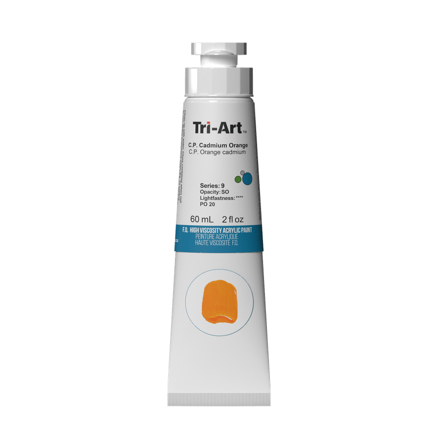 Tri-Art High Viscosity - C.P. Cadmium Orange (4438657204311)