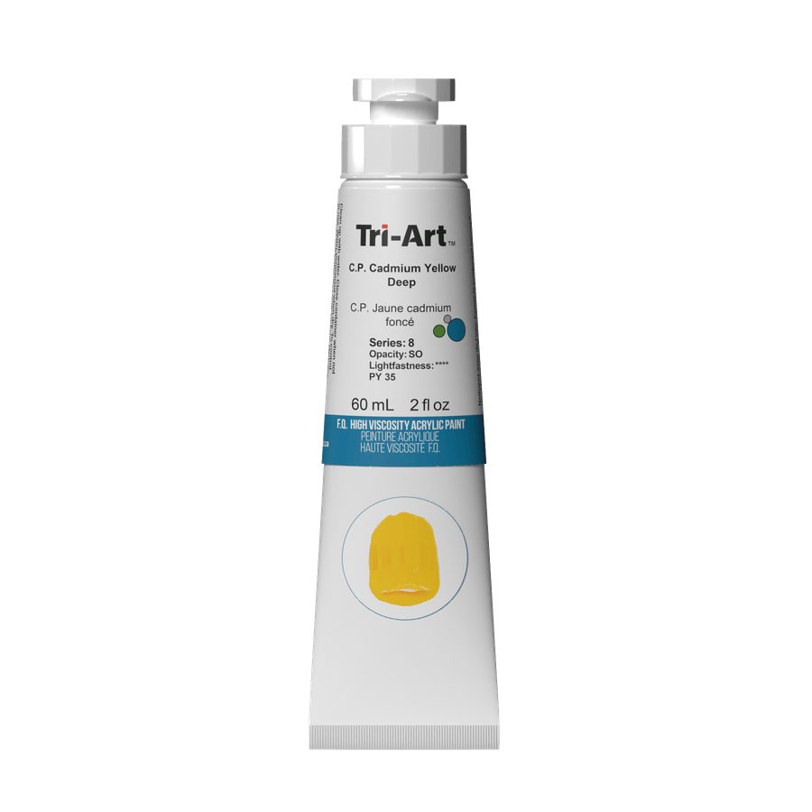 Tri-Art High Viscosity - C.P. Cadmium Yellow Deep (4438656188503)
