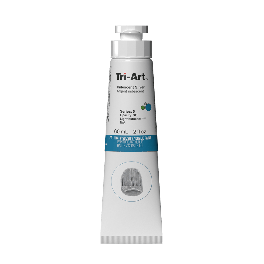 Tri-Art High Viscosity - Iridescent Silver (4438655828055)