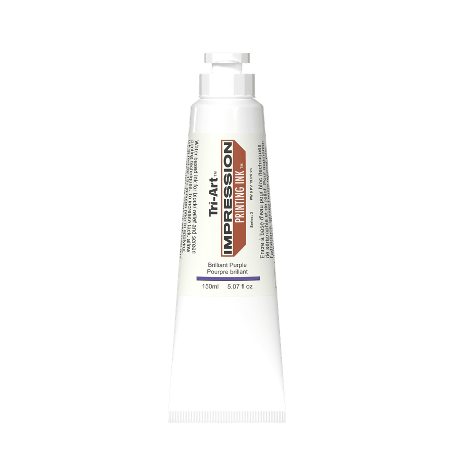 Impressions Block Printing Ink - Brilliant Purple - Tri-Art Mfg.