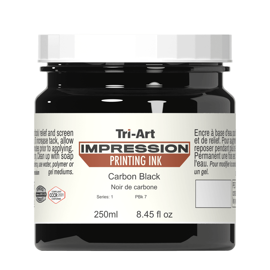 Impressions Block Printing Ink - Black - Tri-Art Mfg.