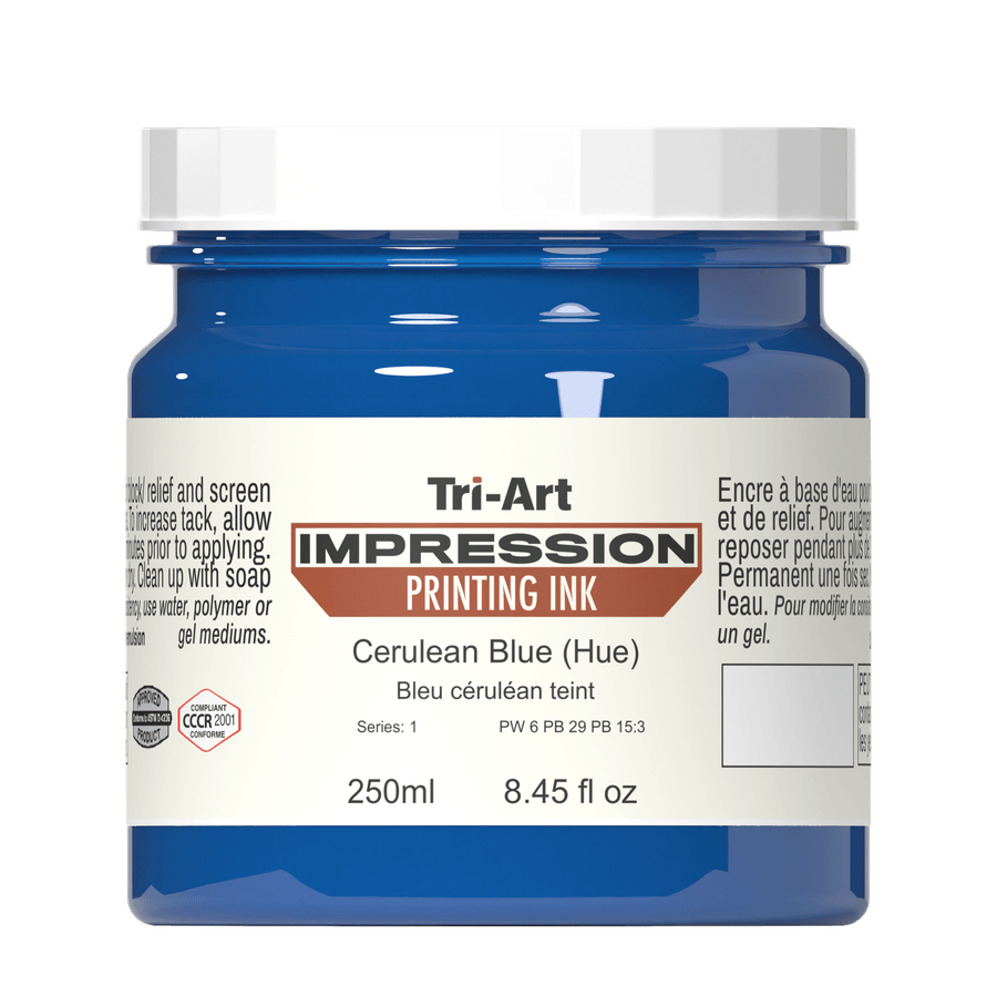 Impressions Block Printing Ink - Sky Blue - Tri-Art Mfg.