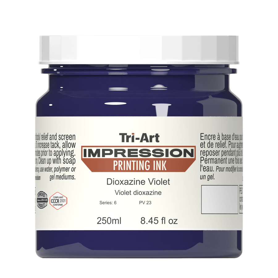Impressions Block Printing Ink - Violet - Tri-Art Mfg.