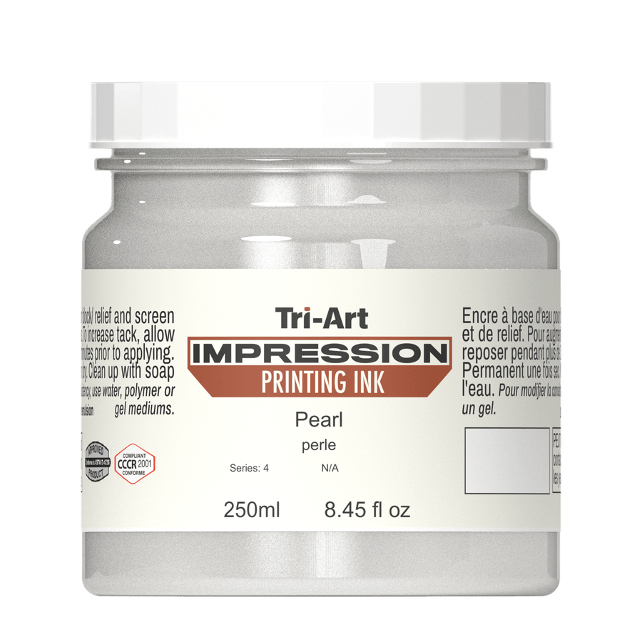 Impressions Block Printing Ink - Pearl - Tri-Art Mfg.