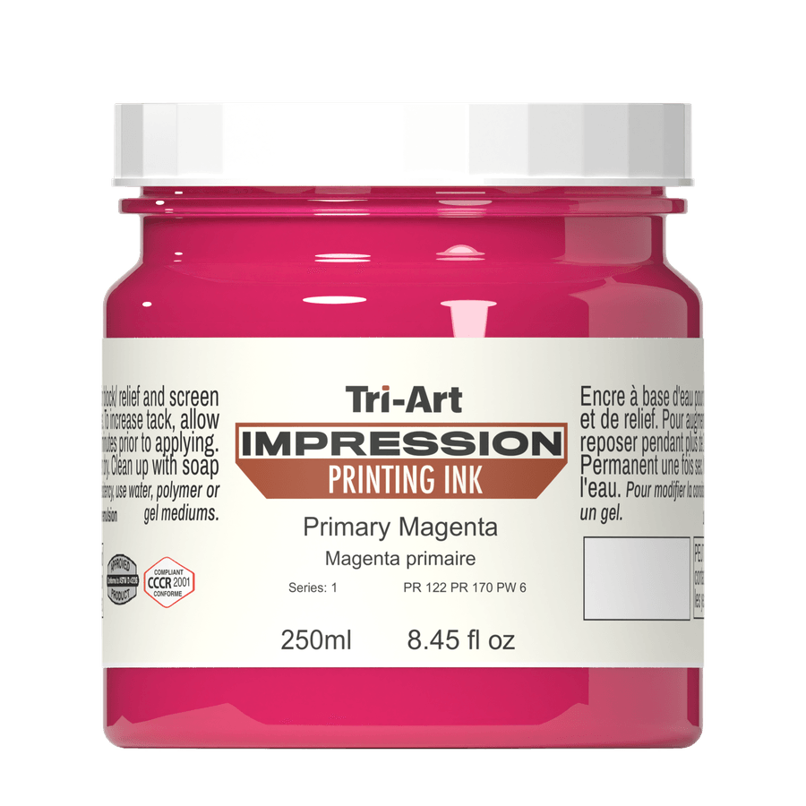 Impressions Block Printing Ink - Magenta - Tri-Art Mfg.