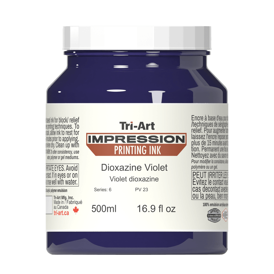Impressions Block Printing Ink - Violet - Tri-Art Mfg.