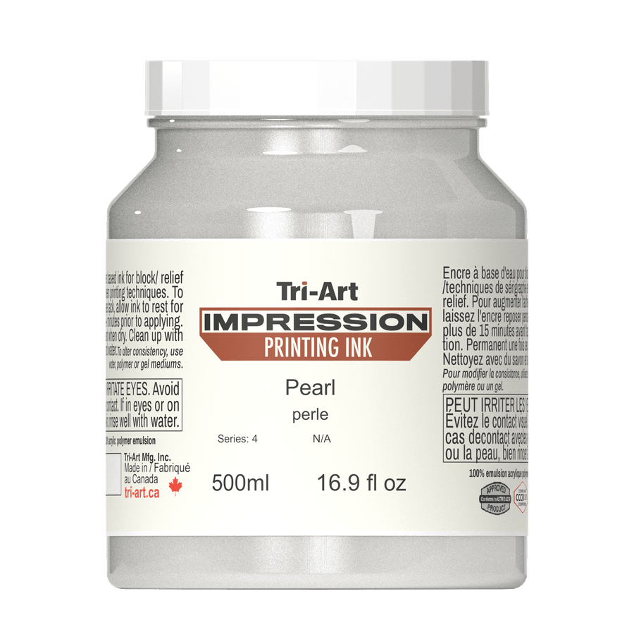 Impressions Block Printing Ink - Pearl - Tri-Art Mfg.