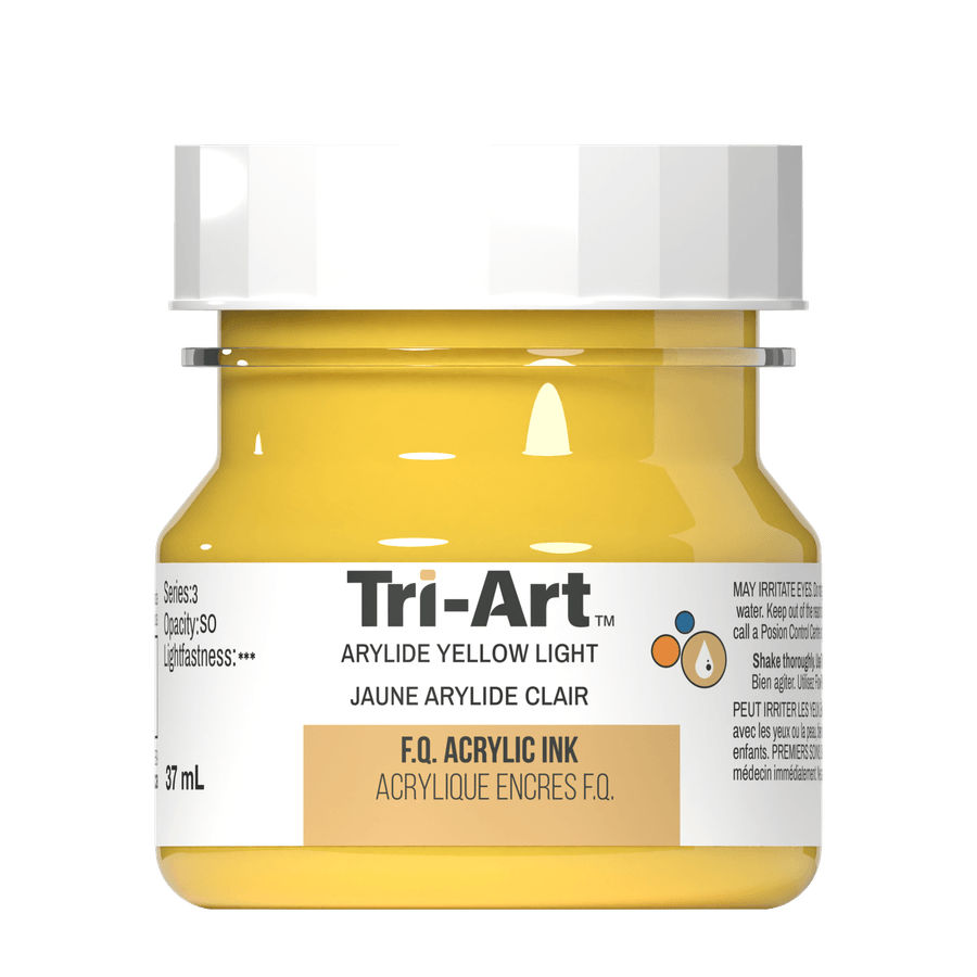 Tri-Art Ink - Arylide Yellow Light 37mL - Tri-Art Mfg.