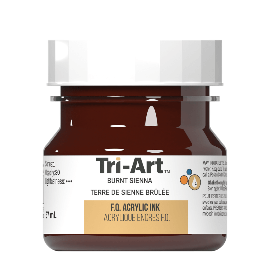 Tri-Art Ink - Burnt Sienna - 37mL - Tri-Art Mfg.