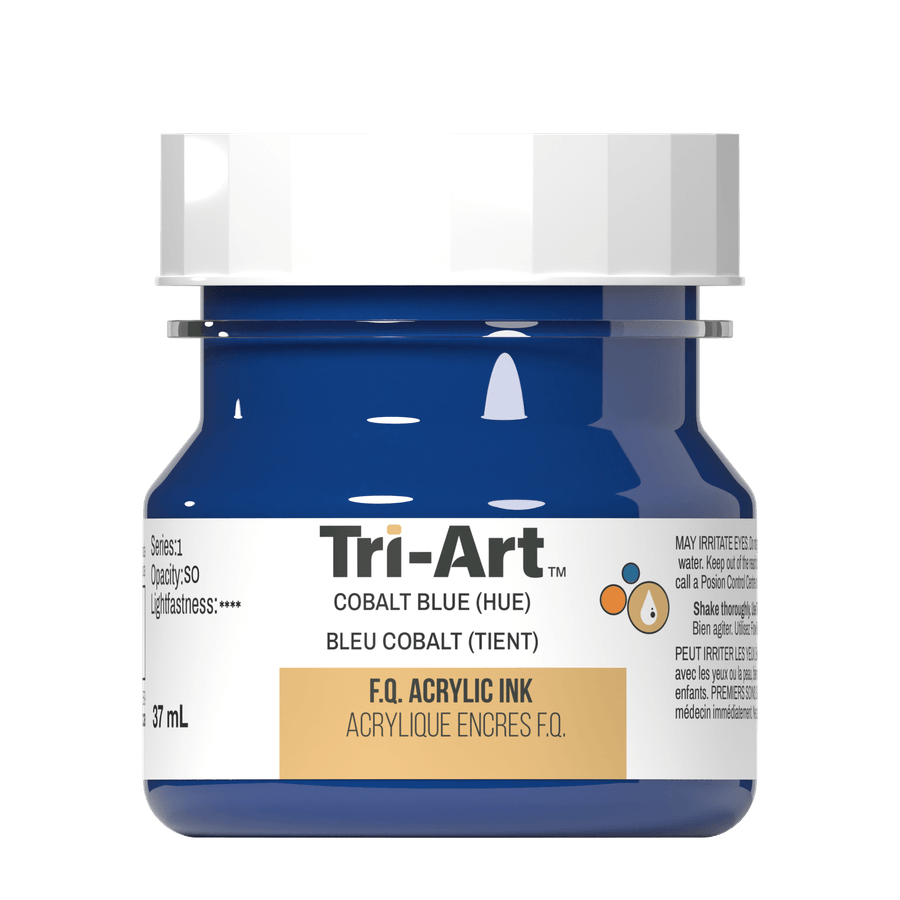 Tri-Art Ink - Cobalt Blue (Hue) - 37mL - Tri-Art Mfg.