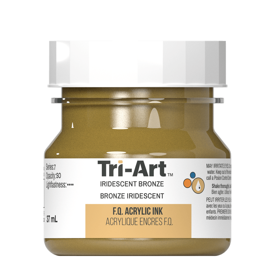 Tri-Art Ink - Iridescent Bronze - 37mL - Tri-Art Mfg.