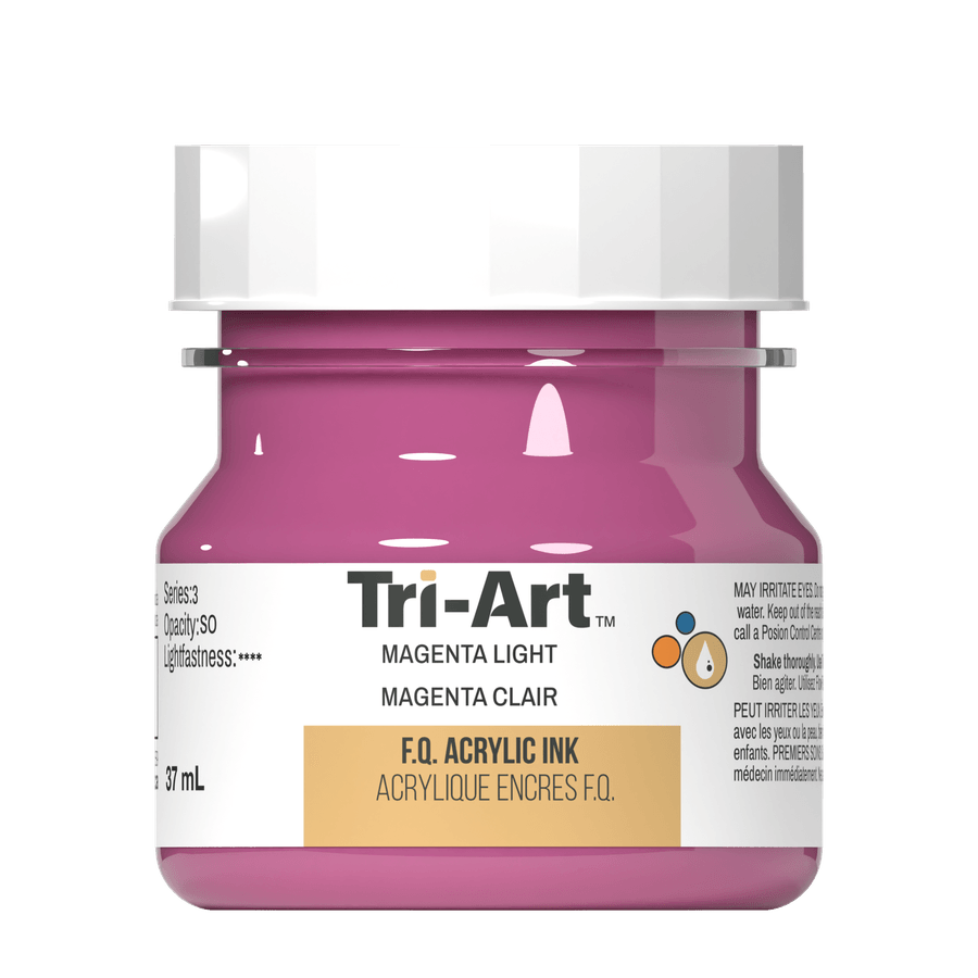 Tri-Art Ink - Magenta Light - 37mL - Tri-Art Mfg.