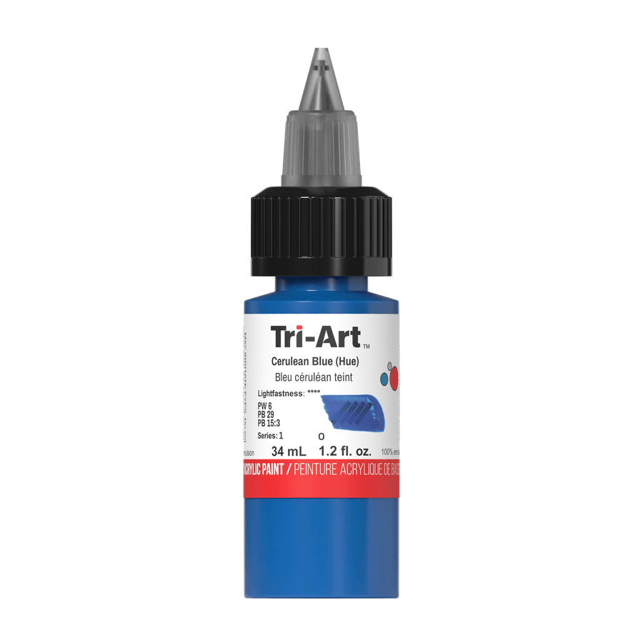 Tri-Art Low Viscosity - Cerulean Blue (Hue) - Tri-Art Mfg.