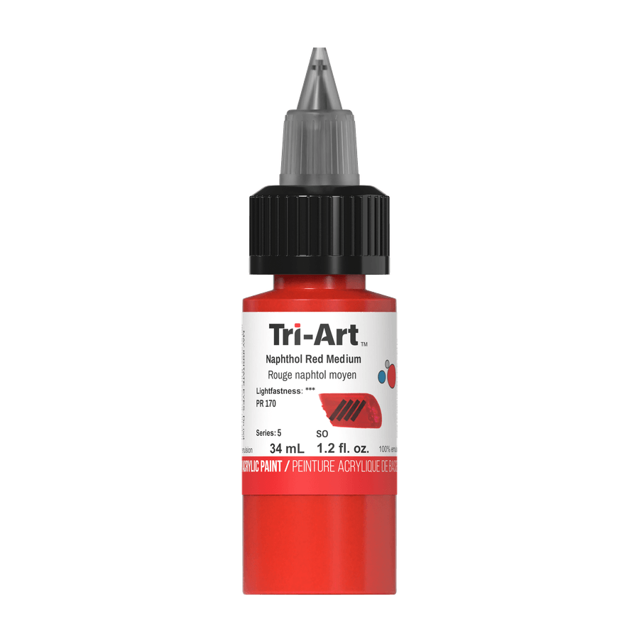 Tri-Art Low Viscosity - Naphthol Red Medium - Tri-Art Mfg.