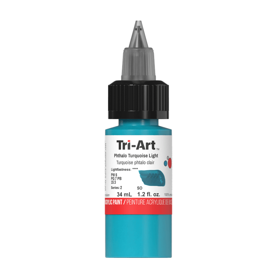 Tri-Art Low Viscosity - Phthalo Turquoise Light - Tri-Art Mfg.