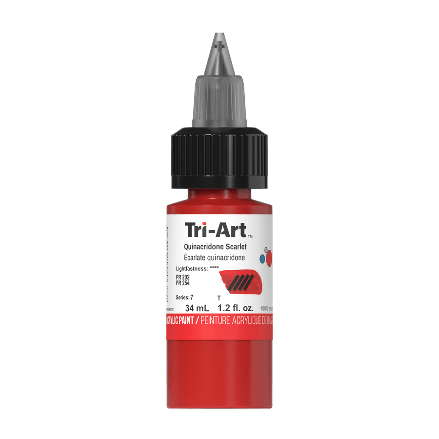 Tri-Art Low Viscosity - Quinacridone Scarlet - Tri-Art Mfg.