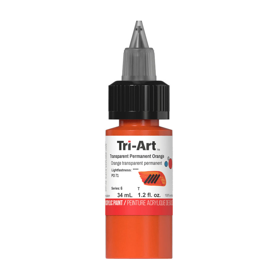 Tri-Art Low Viscosity - Transparent Permanent Orange - Tri-Art Mfg.