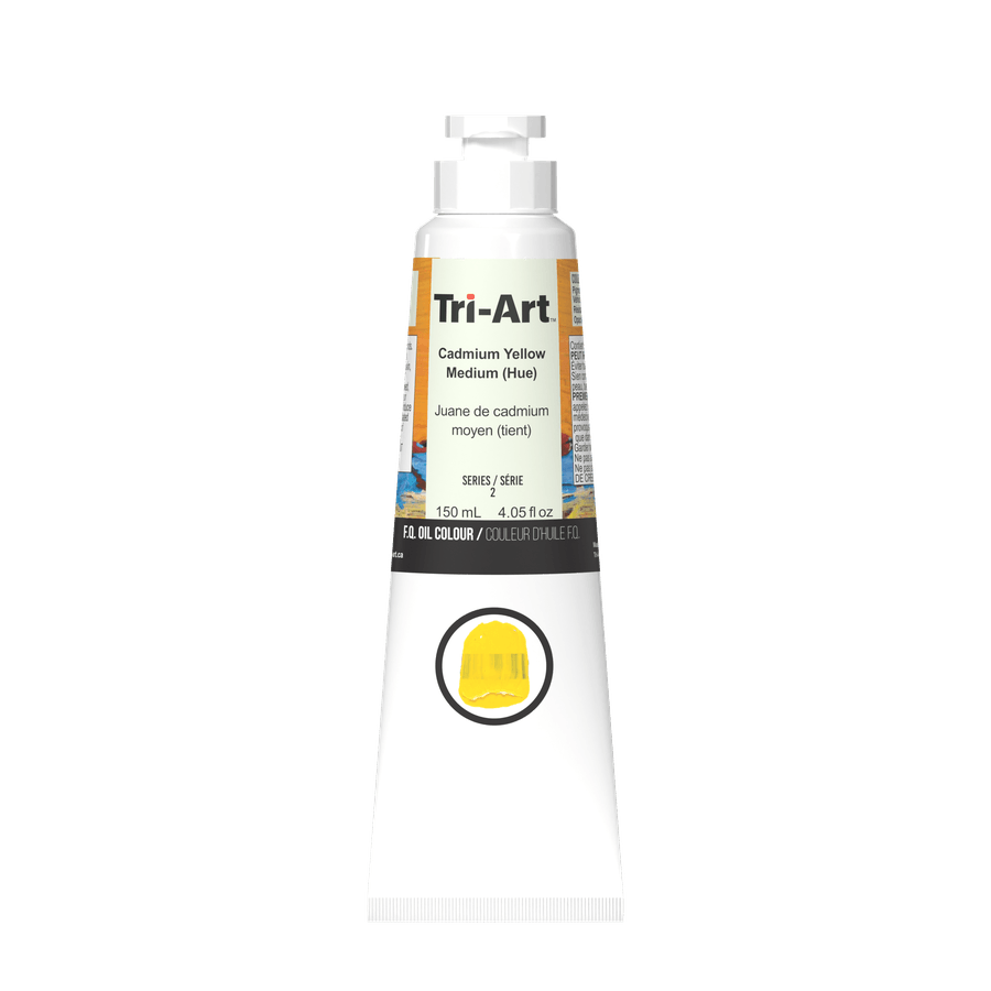 Tri-Art Oil Colours - Cadmium Yellow Medium Hue - Tri-Art Mfg.