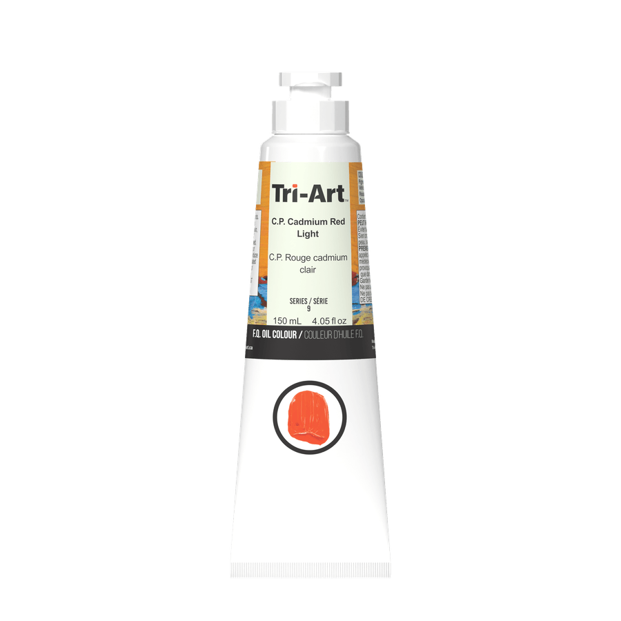 Tri-Art Oil Colours - C.P. Cadmium Red Light - Tri-Art Mfg.