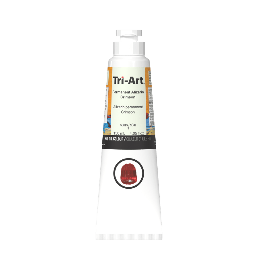 Tri-Art Oil Colours - Permanent Alizarin Crimson - Tri-Art Mfg.