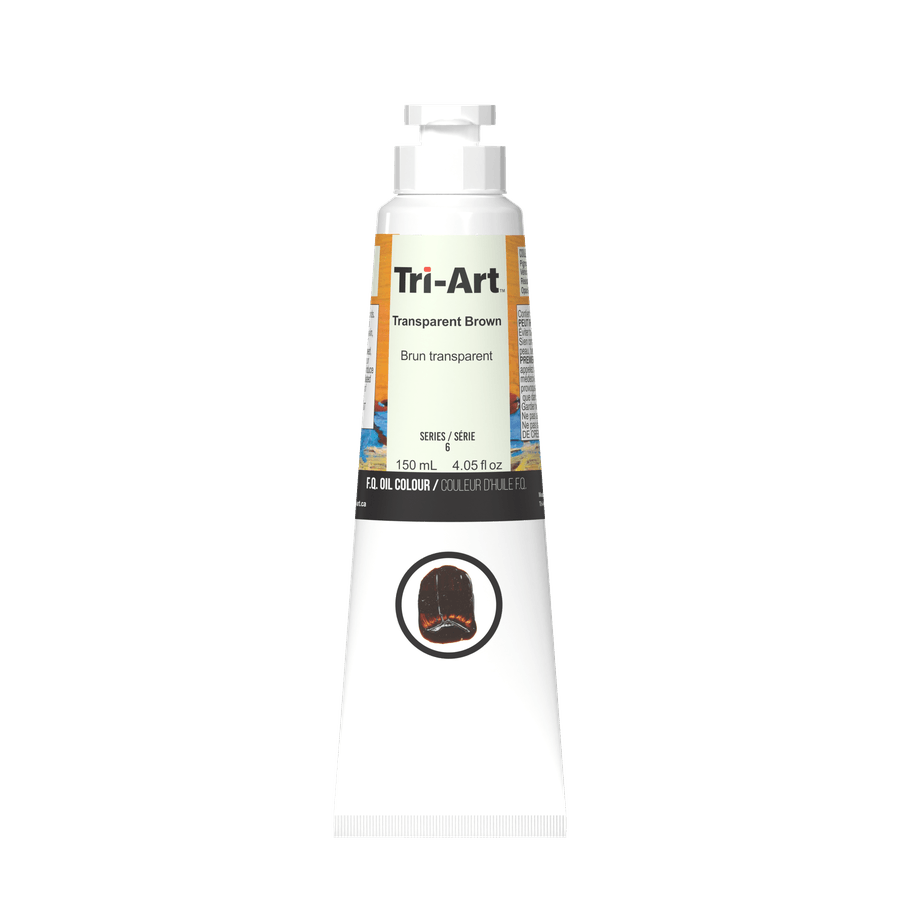 Tri-Art Oil Colours - Transparent Brown - Tri-Art Mfg.