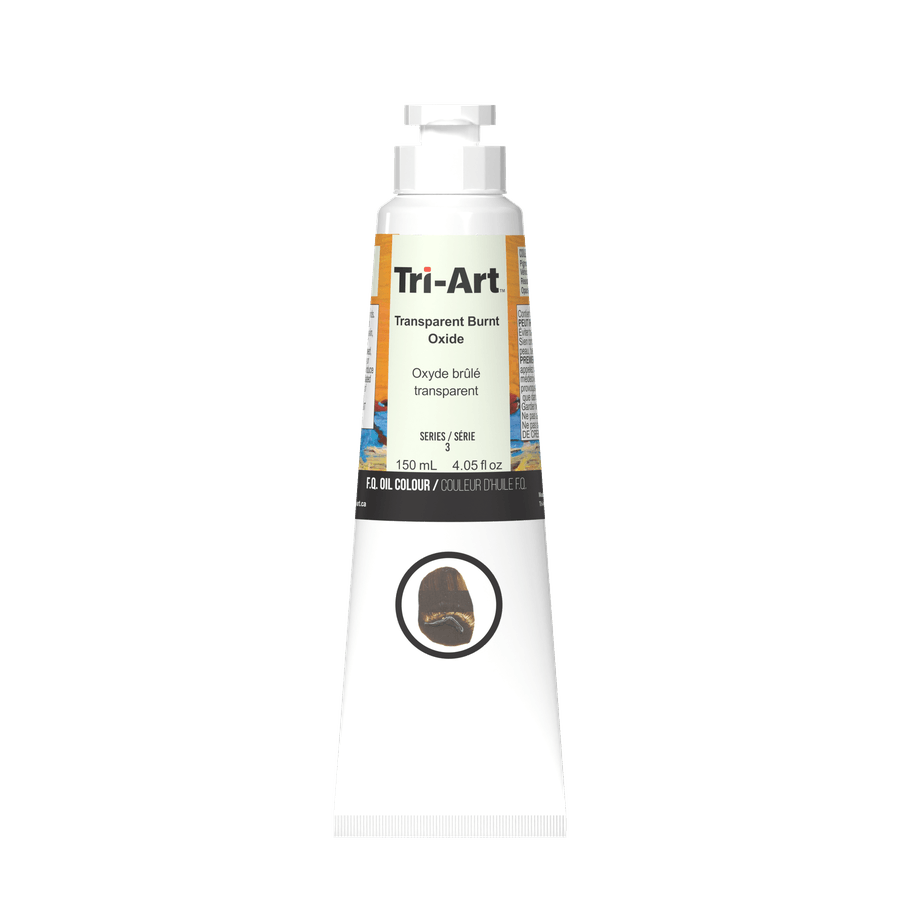Tri-Art Oil Colours - Transparent Burnt Oxide - Tri-Art Mfg.
