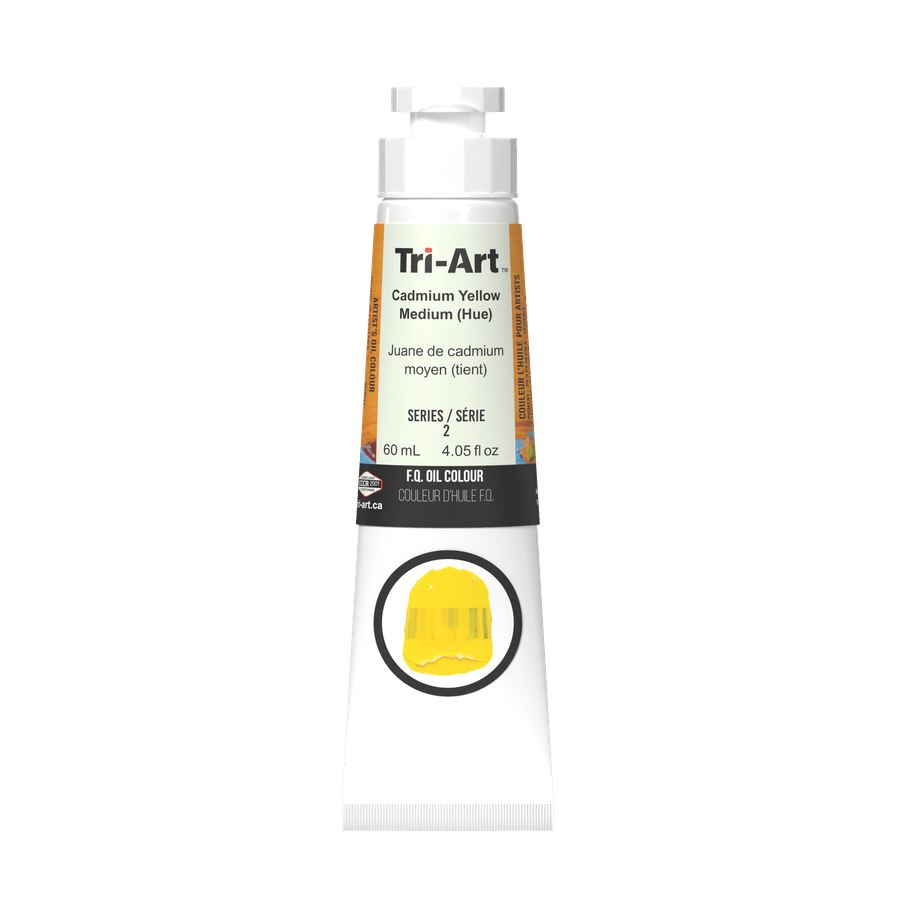 Tri-Art Oil Colours - Cadmium Yellow Medium Hue - Tri-Art Mfg.