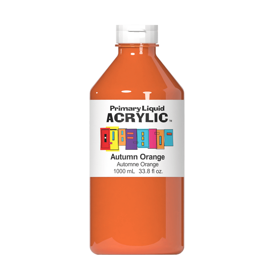 Primary Liquid Acrylic - Autumn Orange - Tri-Art Mfg.