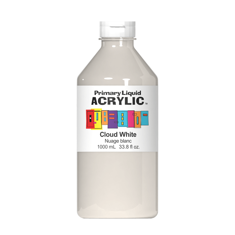Primary Liquid Acrylic - Cloud White - Tri-Art Mfg.