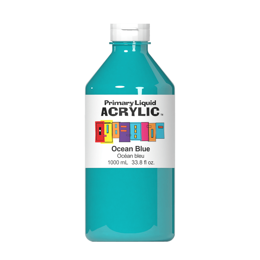 Primary Liquid Acrylic - Ocean Blue - Tri-Art Mfg.