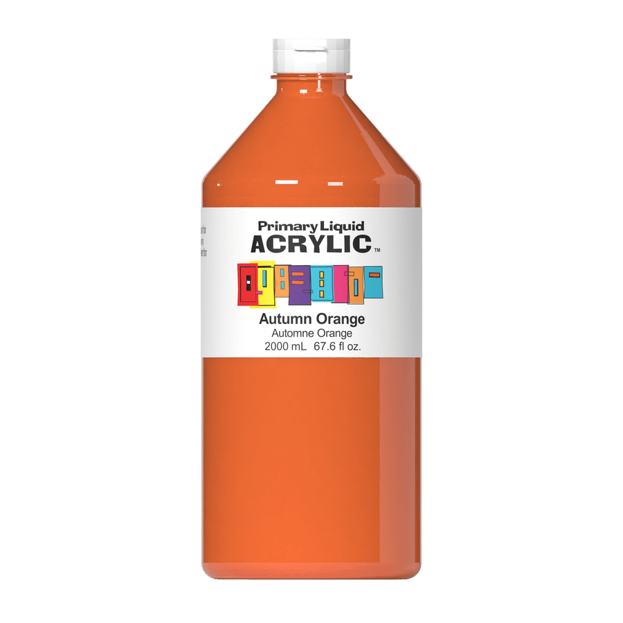 Primary Liquid Acrylic - Autumn Orange - Tri-Art Mfg.