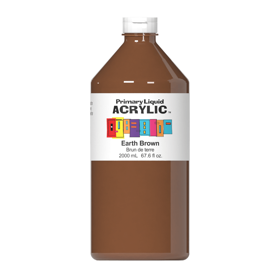 Primary Liquid Acrylic - Earth Brown - Tri-Art Mfg.