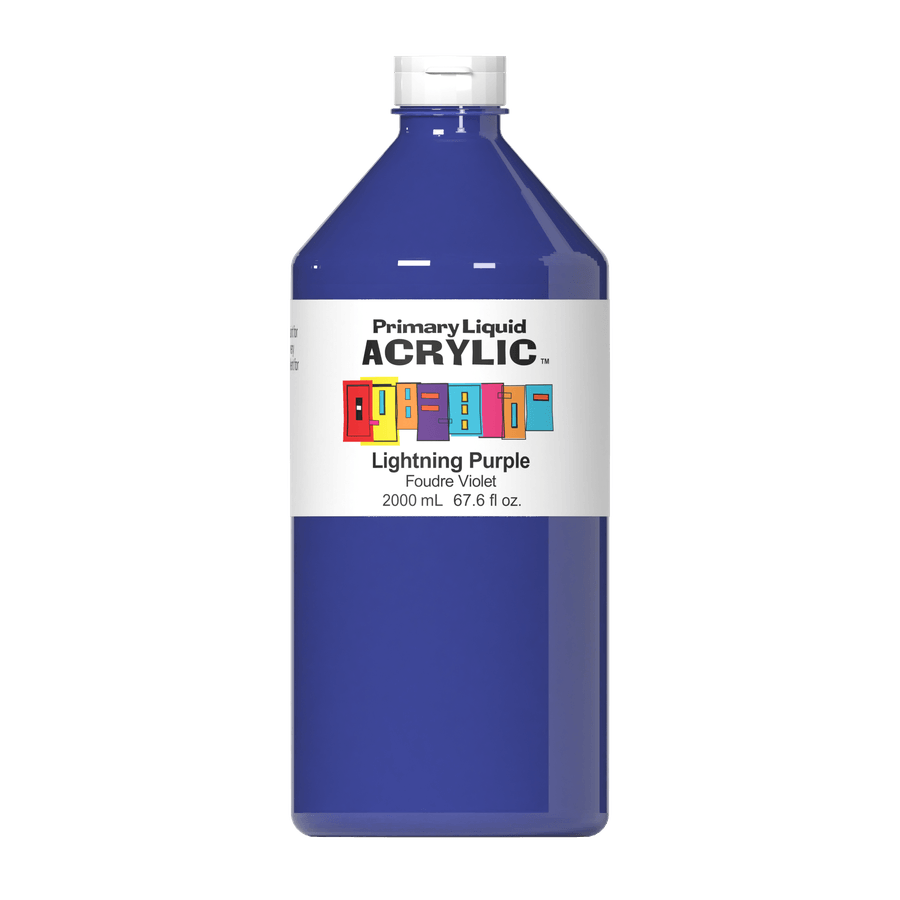 Primary Liquid Acrylic - Lightning Purple - Tri-Art Mfg.